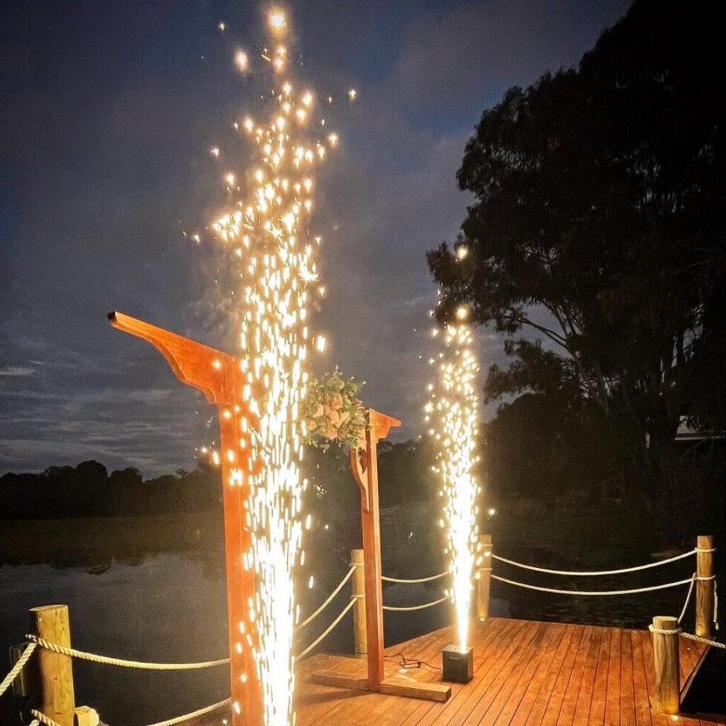 Cold sparks rental service enhancement in Phoenix and Scottsdale Arizona